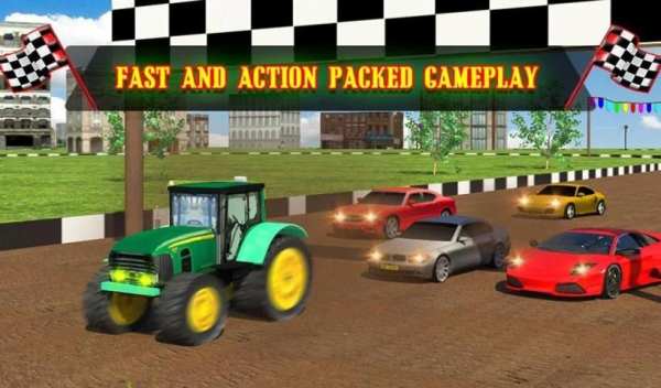 traktor balap dengan mobil screenshot 5