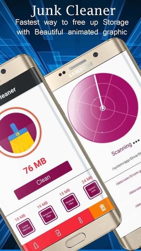 Ezi Clean Master & Battery Saver screenshot 1