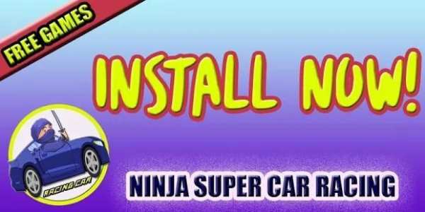 Super Ninja Car Racing screenshot 1