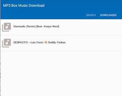 MP3 Box - Free Music Listen and Download screenshot 2