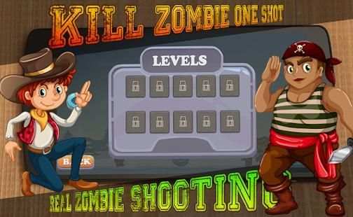 Kill Zombie* One Shot* screenshot 6