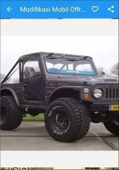 Modifikasi Mobil Offroad 4x4 screenshot 1