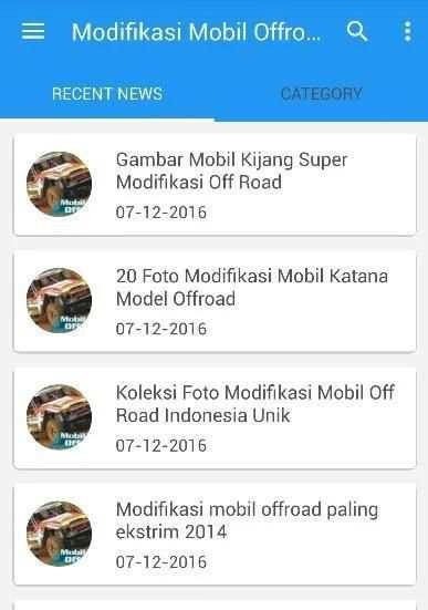 Modifikasi Mobil Offroad 4x4 screenshot 5