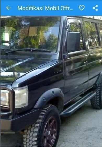 Modifikasi Mobil Offroad 4x4 screenshot 4