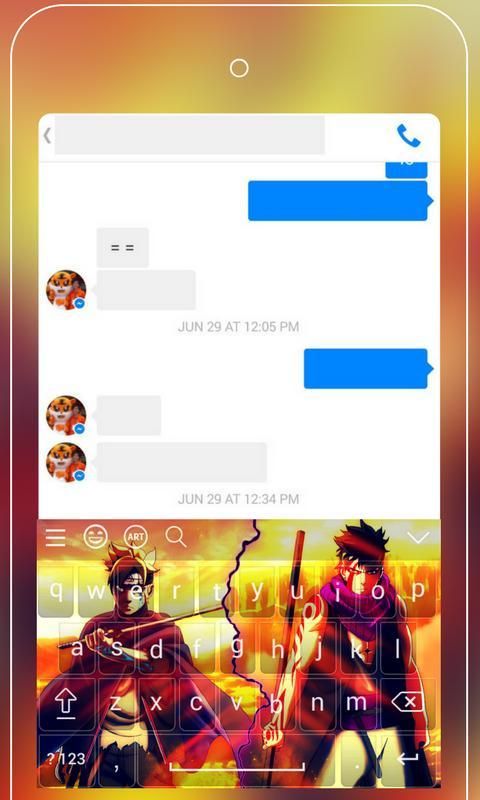 Anime Keyboard Emoji - Uzumaki Boruto Keyboard screenshot 2