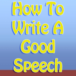 How To Write A Good Speech आइकन