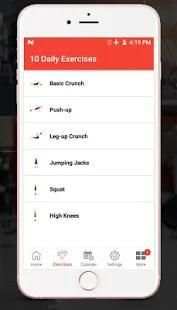 10 Daily Exercises - Daily Workout screenshot 7