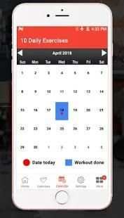 10 Daily Exercises - Daily Workout screenshot 3