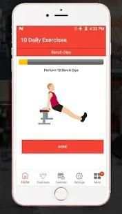 10 Daily Exercises - Daily Workout screenshot 4