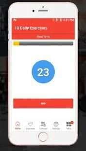 10 Daily Exercises - Daily Workout screenshot 5