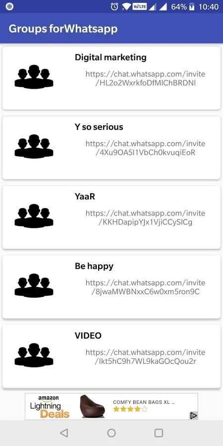 Join Group Links - Whatsapp screenshot 4