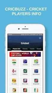 Free Cricbuzz Cricket Live Streaming /Scores/News screenshot 5