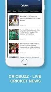 Free Cricbuzz Cricket Live Streaming /Scores/News screenshot 3