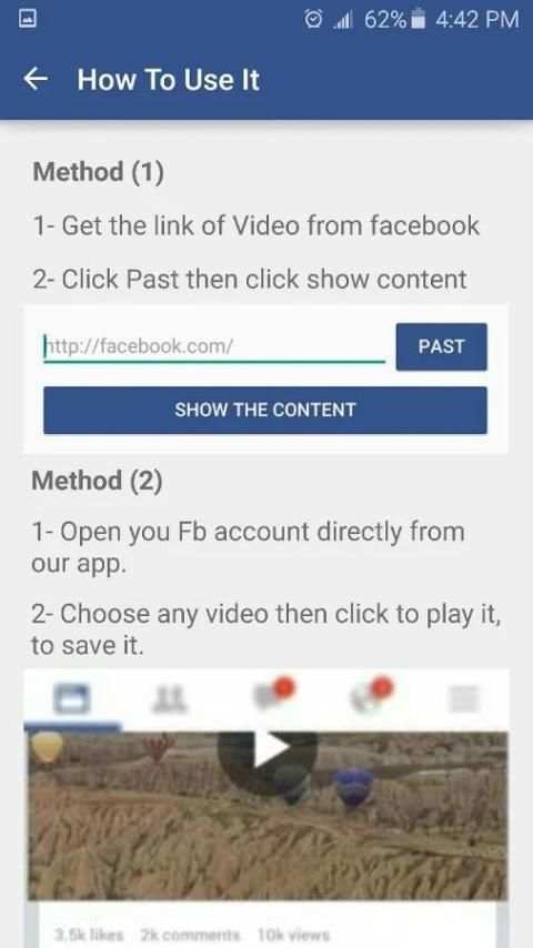 Easy Facebook Video Download screenshot 5