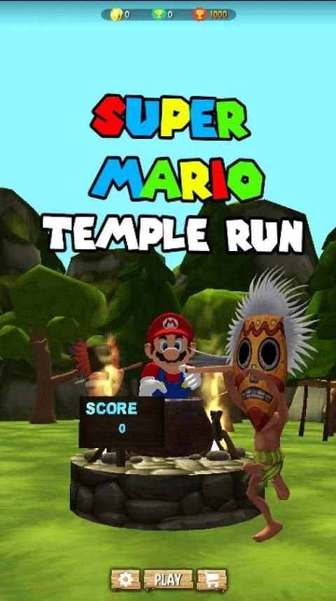 Super Subway MARIO - Gold Temple Surf Run स्क्रीनशॉट 4