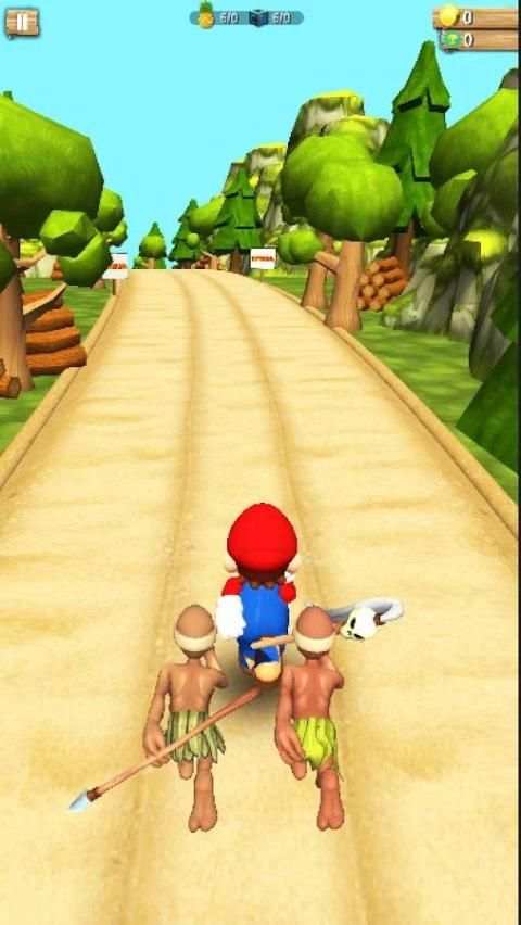 Super Subway MARIO - Gold Temple Surf Run स्क्रीनशॉट 3