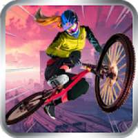 Bicycle Stunt Game:Tricky BMX Bicycle Game logo