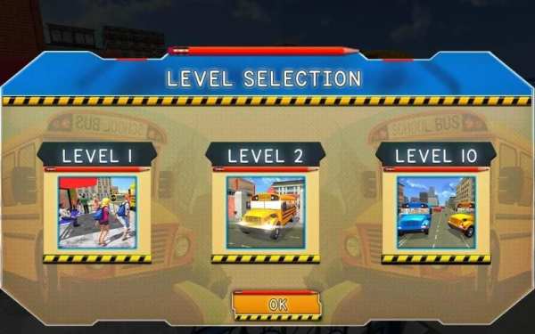 Modern High School Big Bus Driving Simulator screenshot 1