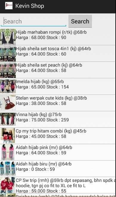 Kevin Shop screenshot 2