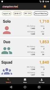 PUBG JSS (BattleGround Stat App) स्क्रीनशॉट 1