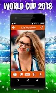 Photo Editor: World Cup Russia 2018 screenshot 2