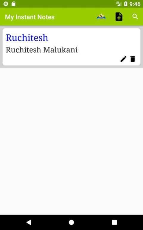My Instant Notes screenshot 1