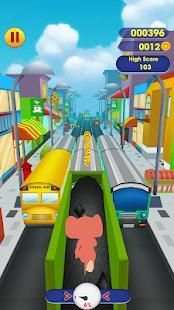 Subway Jerry Adventure Run Tom Dash скриншот 2