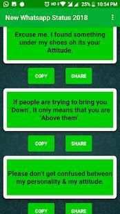 Amazing Whatsapp Status 2018 screenshot 1