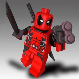 ikon Puzzle Lego DeadPool