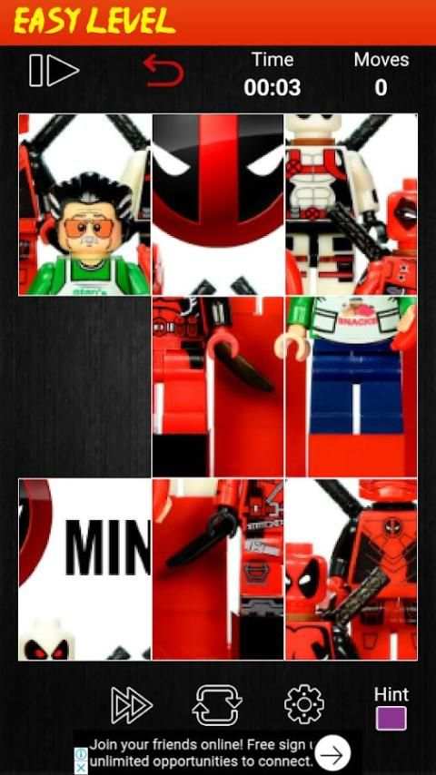 Puzzle Lego DeadPool screenshot 4