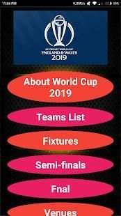 ICC Cricket World Cup 2019 Schedule screenshot 8