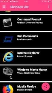 Keyboard Shortcuts screenshot 5