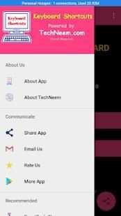 Keyboard Shortcuts screenshot 4