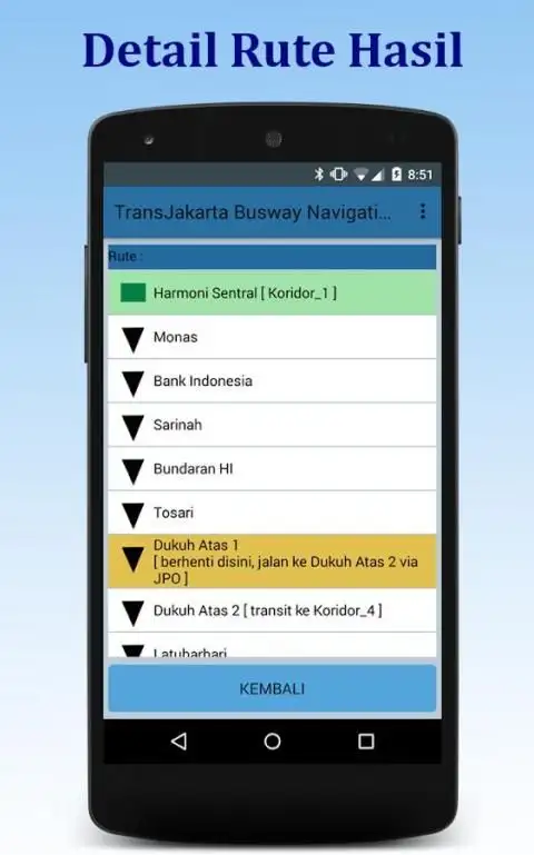 TransJakarta Busway Navigation screenshot 3