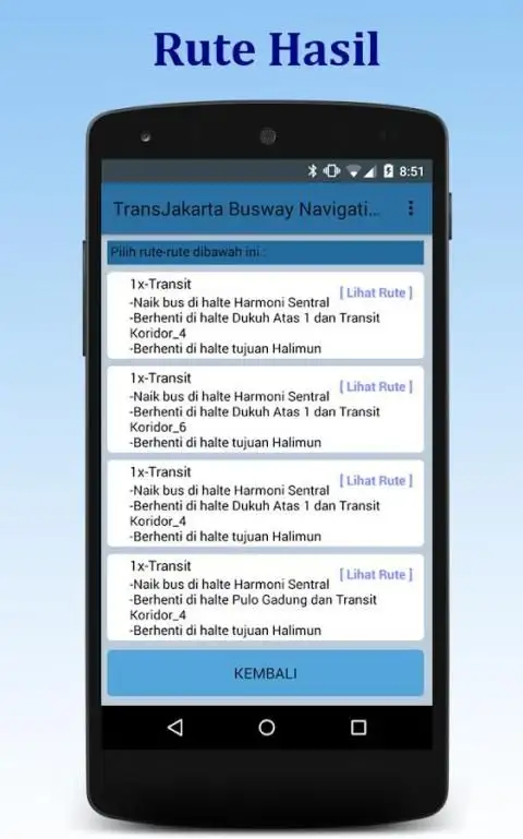 TransJakarta Busway Navigation screenshot 4