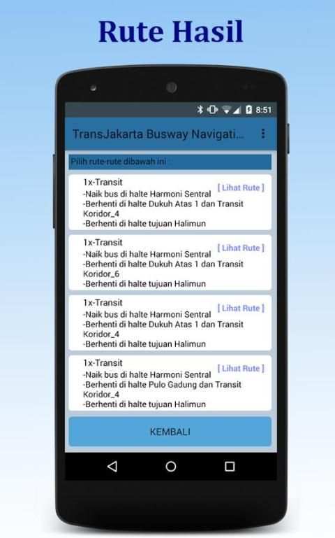 TransJakarta Busway Navigation screenshot 4