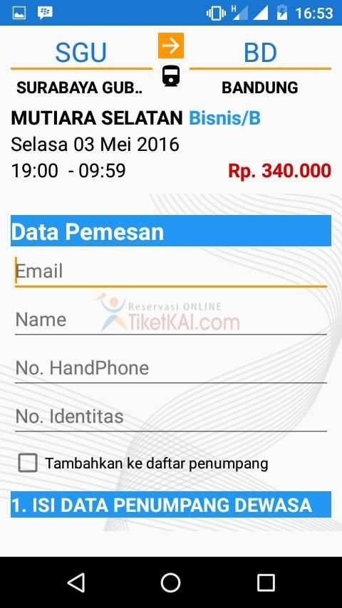 TiketKAI Mobile screenshot 5