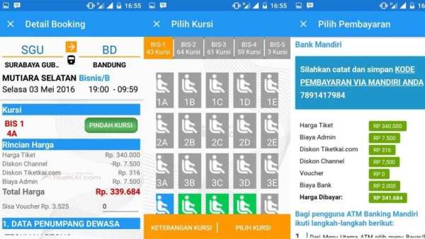TiketKAI Mobile screenshot 10