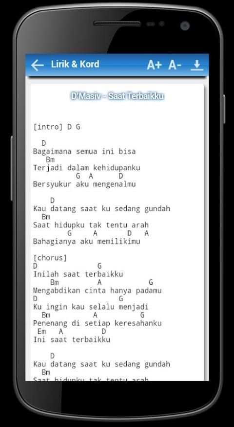 Lirik dan Chord Offline screenshot 2
