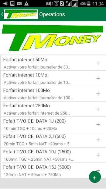 EasyUSSD TOGOCEL screenshot 2