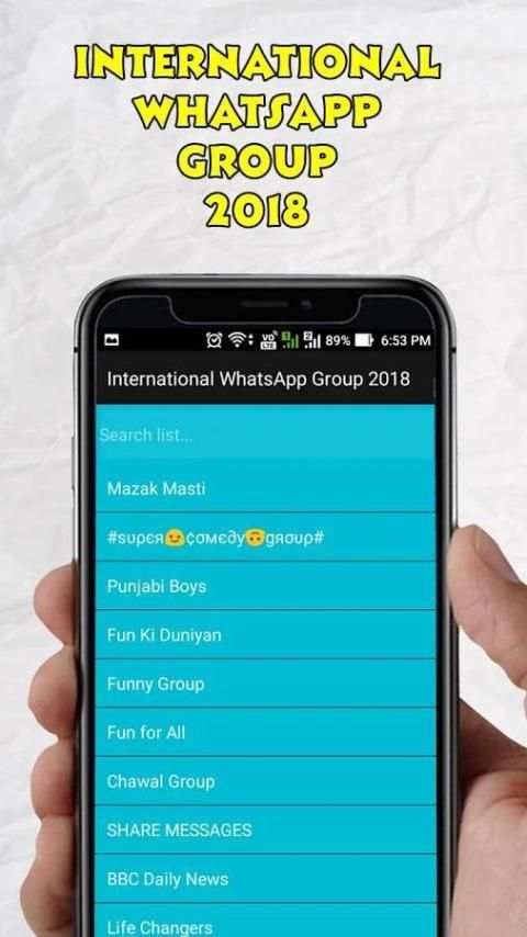 International WhatsApp Group 2018 screenshot 2