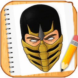 ikon how to draw mortal kombat sub zero