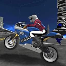 Police Motorbike 3D Simulator 2018