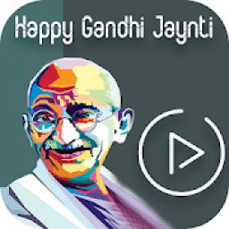 Gandhi Jayanti Video Status आइकन