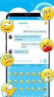 Keyboard Theme for Skype Messenger screenshot 2