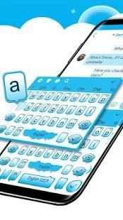 Keyboard Theme for Skype Messenger screenshot 1