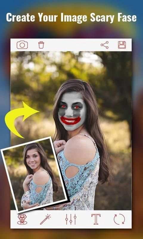 Killer Clown photo Booth screenshot 2