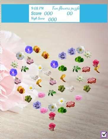Fun flowers puzzle screenshot 4