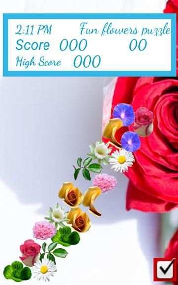 Fun flowers puzzle screenshot 7