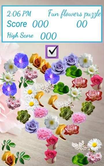 Fun flowers puzzle screenshot 8